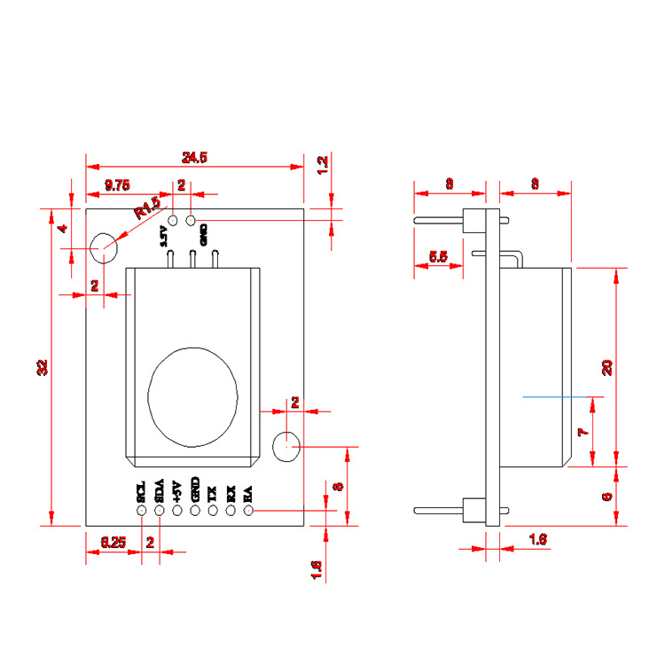 一氧化碳传感器_一氧化碳传感器模块_CO传感器_CO传感器模块